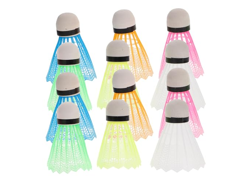 12Pcs Badminton Birdie Shuttlecock