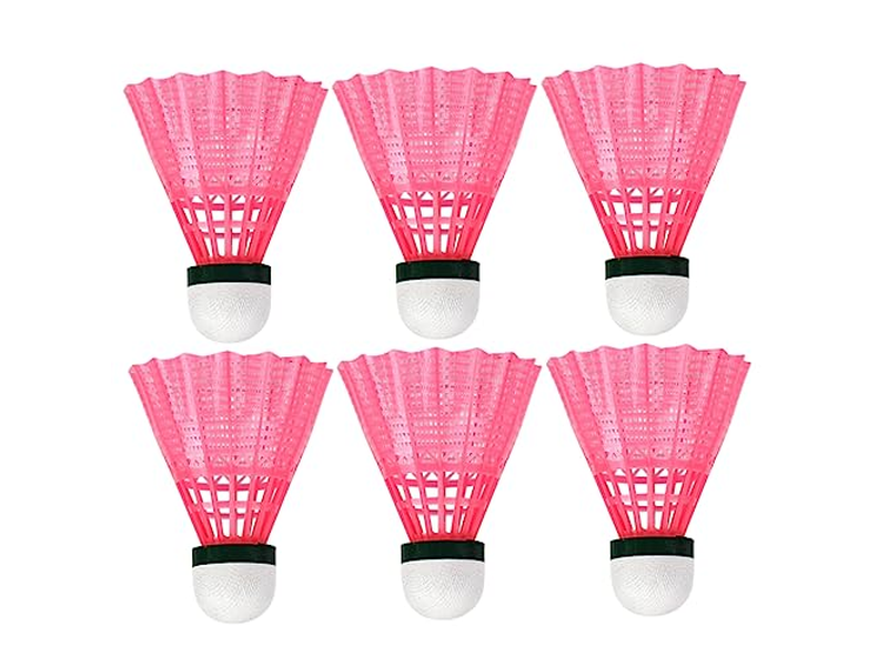 6pcs Shuttlecocks for School Badminton 