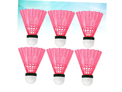 6pcs Shuttlecocks for School Badminton 