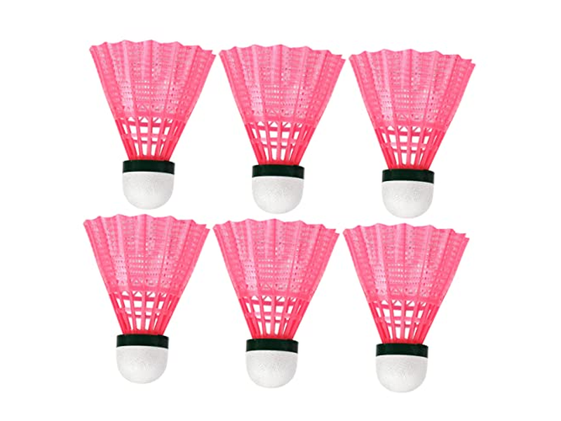 6pcs Shuttlecocks for School Outdoor 