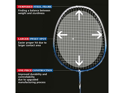 Badminton Rackets Set of 4 for Backyard Sports