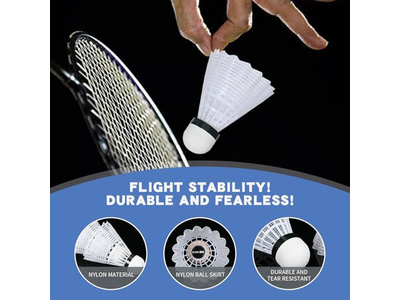 Badminton Shuttlecock,Badminton Ball 6Pcs