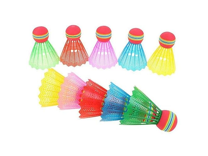 12pcs Outdoor Shuttlecocks Resistant Badminton