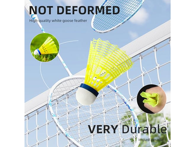 Badminton Birdies Shuttlecocks Plastic Shuttlecocks Pack