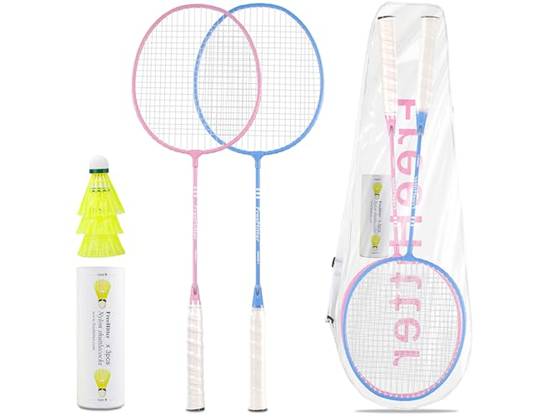 Badminton Racket Set with Carrying Bag