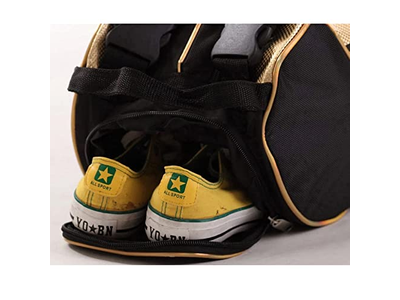 Badminton Racket Shoulder Bag Backpack with Shoe Compartment