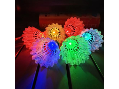 LED Shuttlecock Badminton Birdies