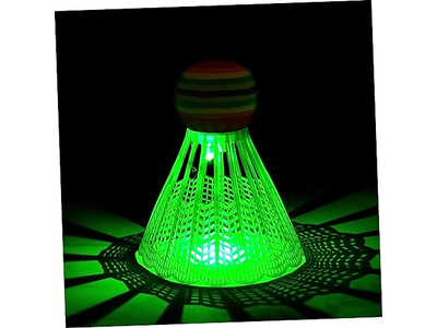 Light Plastic Nylon Shuttlecock Lighting