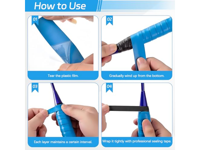 Tennis Racket Grip Tape 24 Pcs Badminton Racket