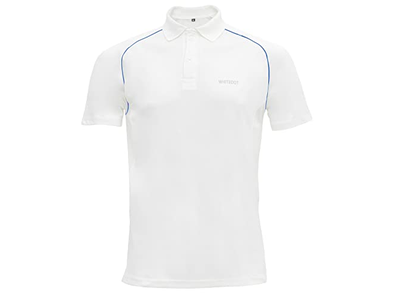 White Off-White Printed Polo T-Shirt